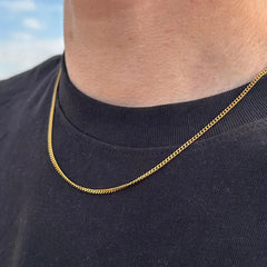 Dunne gouden ketting