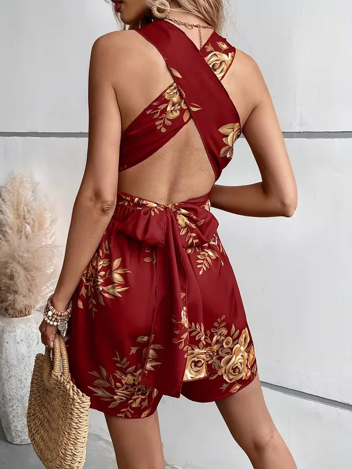 Jumpsuit met floral print