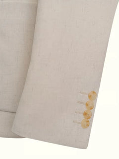 Linnen colbert slim fit
