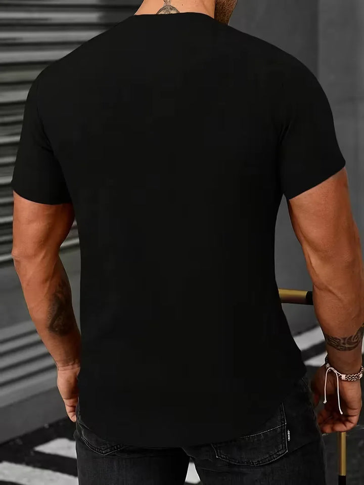 Shirt met mandarin kraag