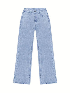 Wide leg jeans