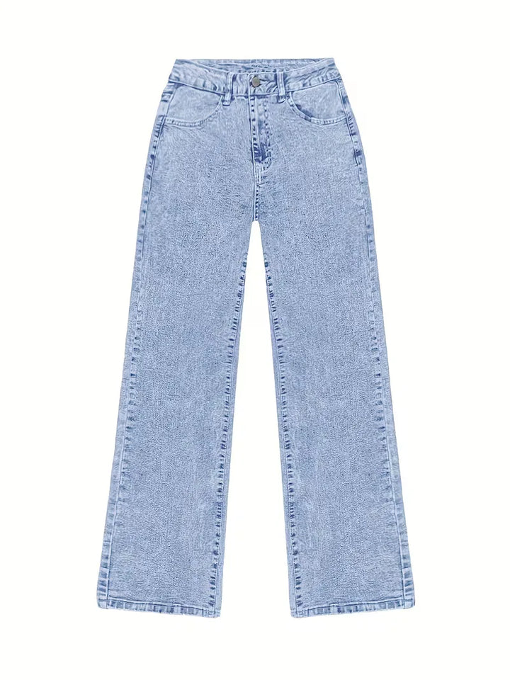Wide leg jeans