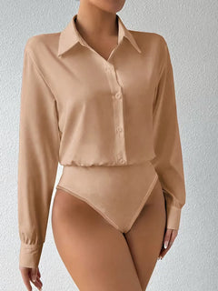 Bodysuit met lange mouwen