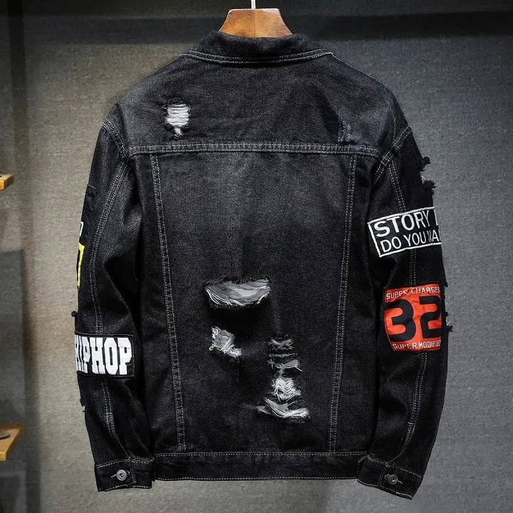 Bramus | Denim cowboy jas voor heren
