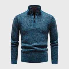 Bryan | Warme herensweater in de kleur Blauw voor heren in stijl ideaal voor de winter