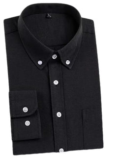 Casual overhemd met mandarin collar