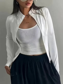 Sporttop met lange mouwen