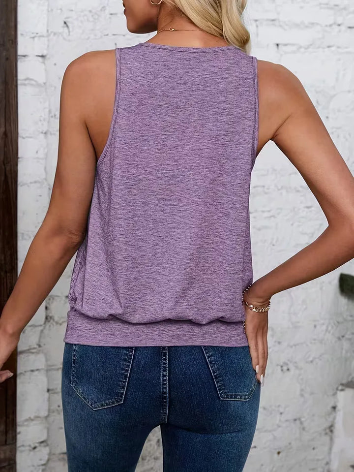 tanktop met V-hals
