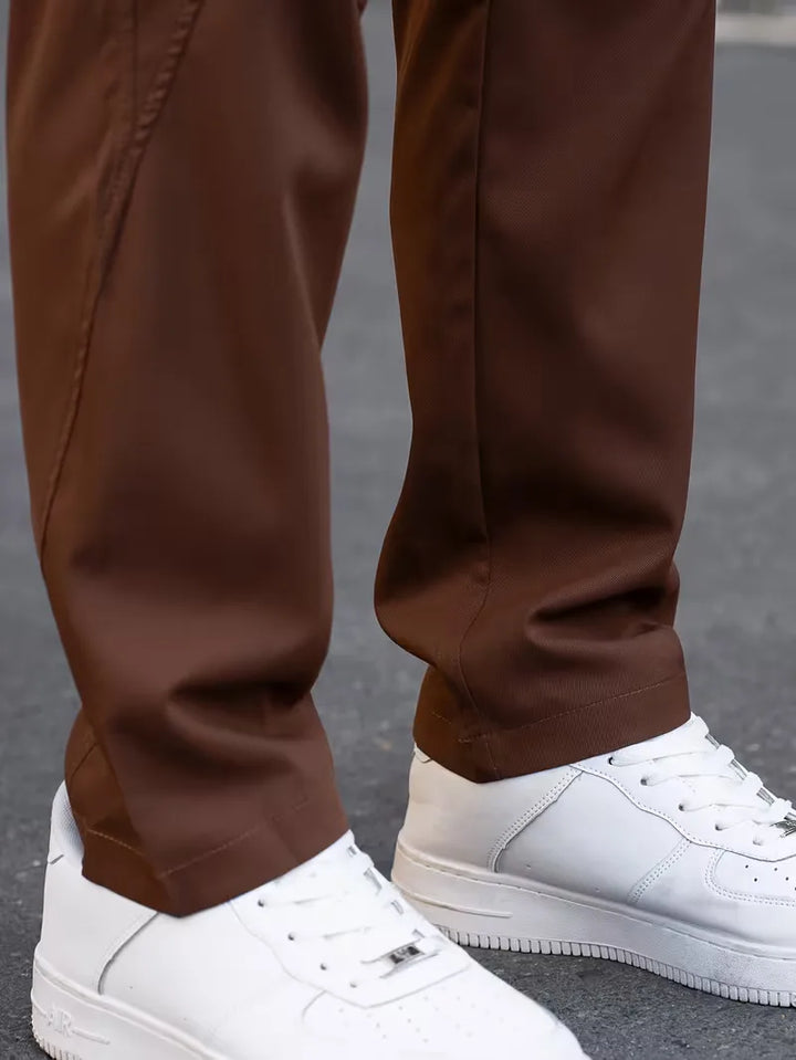 Cargo broeken met elastische tailleband