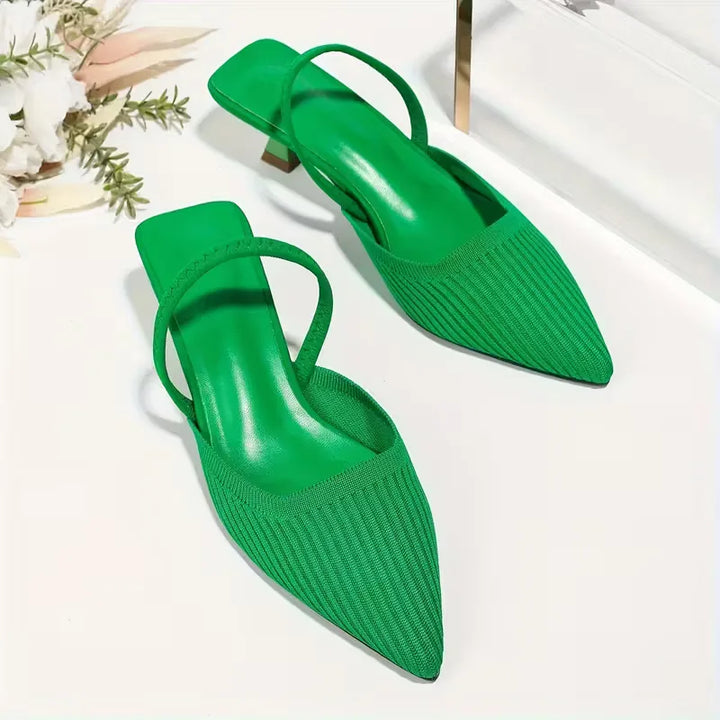 Hak met flare heel