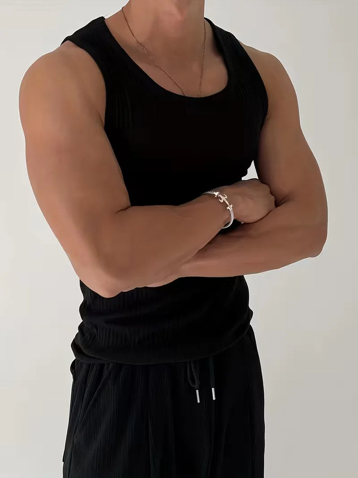 Tanktop heren slim fit