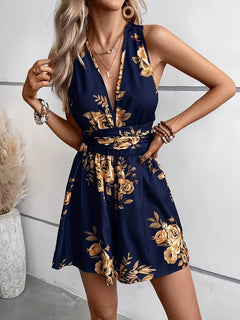 Jumpsuit met floral print
