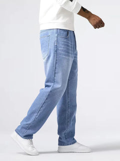Loose fit jeans met vijf zakken