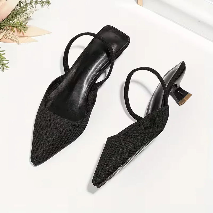 Hak met flare heel