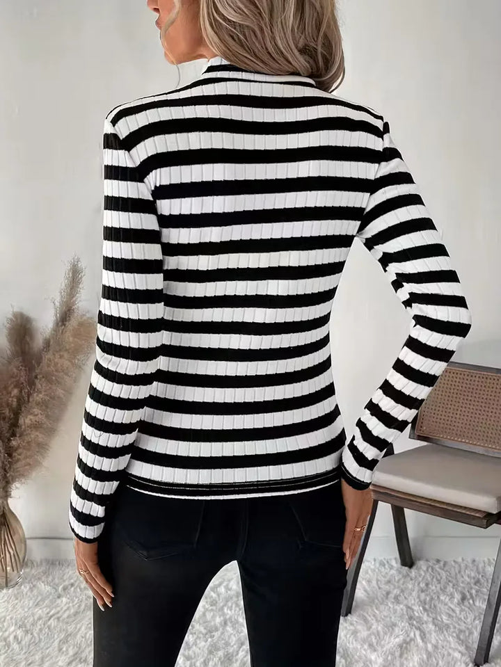 Longsleeve met turtle neckline