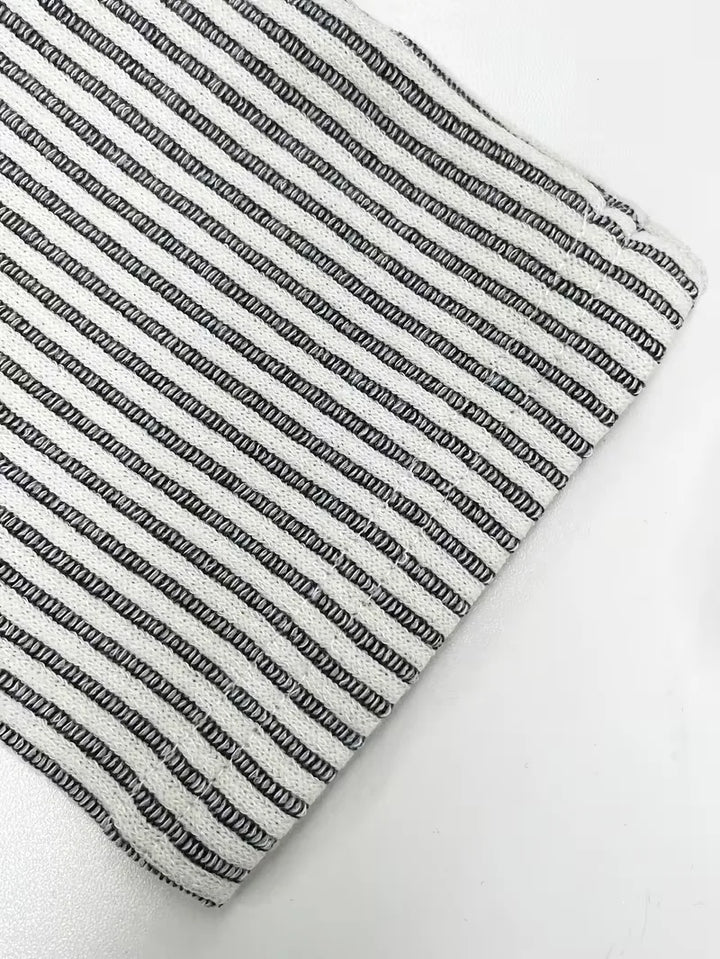 Casual heren T-shirt met jacquard patroon