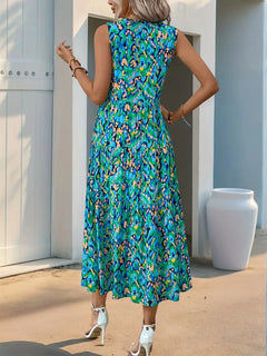 A-lijn jurk met V-hals