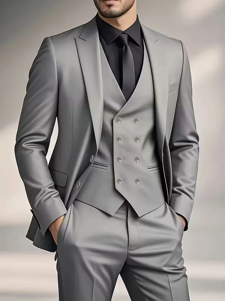 Drie-delig pak met slim fit