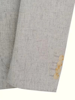 Blazer met V-hals en knopen