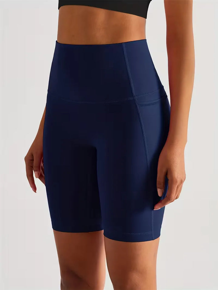 Sportshort met hoge taille