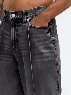 Loose fit jeans met vijf-pocket styling