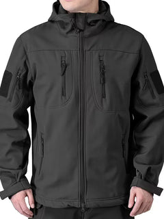 Parka met fleece voering
