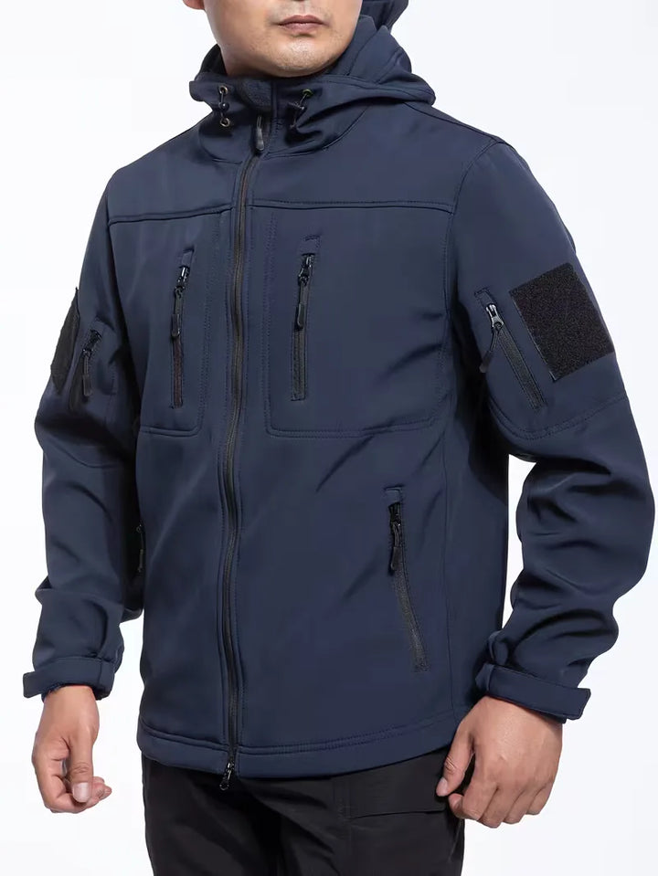 Parka met fleece voering