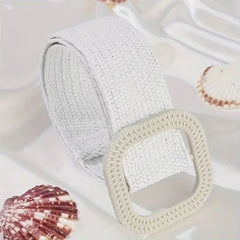 Brede riem met grote gesp