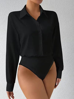 Bodysuit met lange mouwen