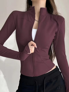 Track jacket slim fit