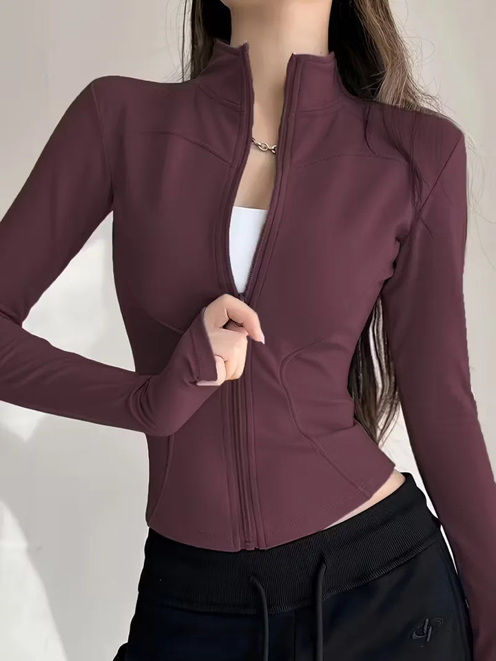 Track jacket slim fit