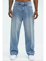 Loose fit jeans met vijf-pocket styling