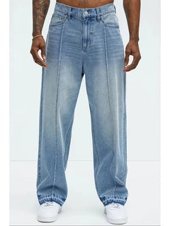 Loose fit jeans met vijf-pocket styling