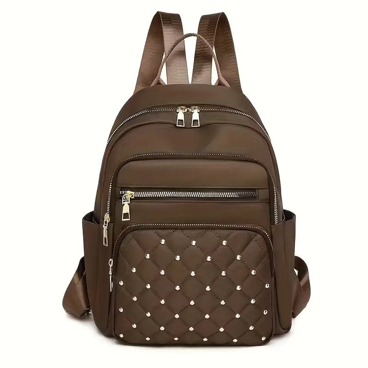 Rugzak met quilted voorkant