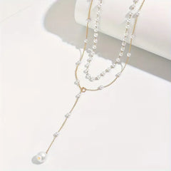 Ketting met faux parels