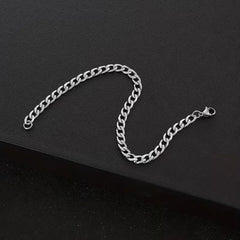 Minimalistische stalen armband