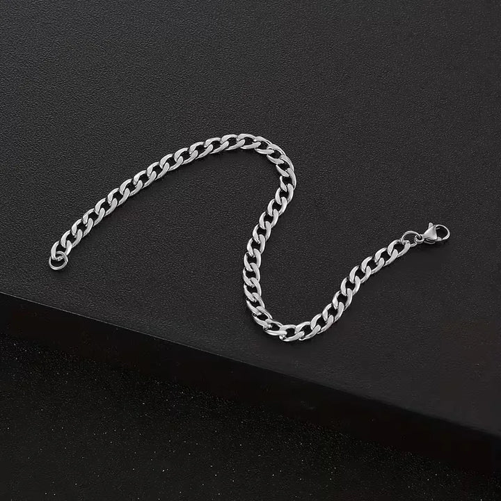 Minimalistische stalen armband