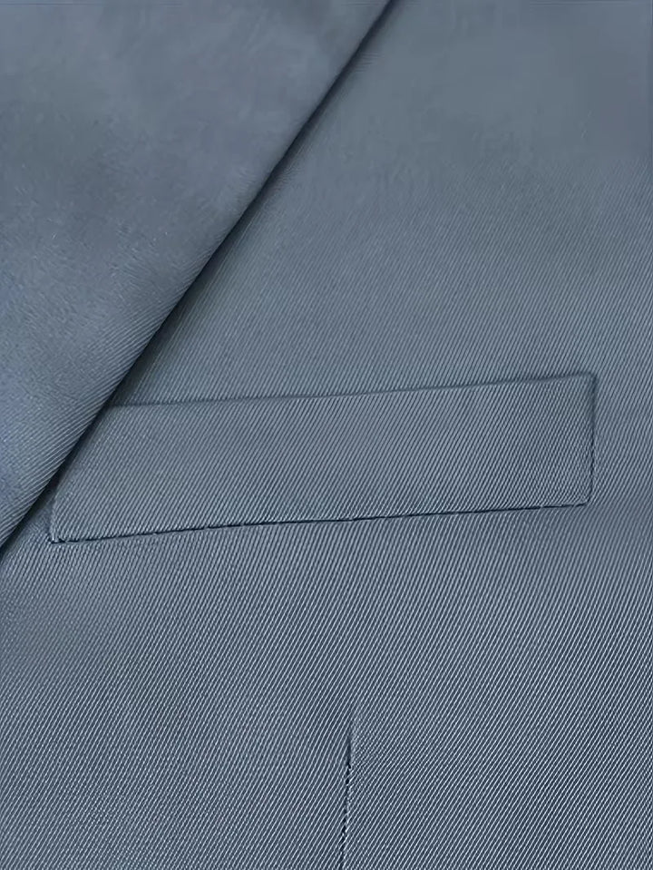 Drie-delig slim fit pak