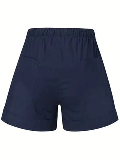 Korte broek met elastische taille