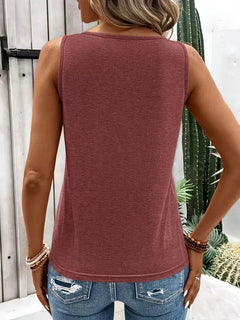 tanktop met ringdetail
