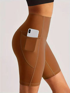 Sportshort met hoge taille