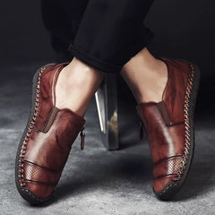 Daan | Klassieke leren herenschoenen in de kleur Zwart voor heren in Heritage stijl geschikt voor alle seizoenen.