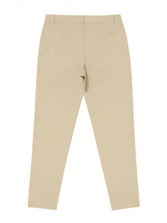 Daan | Stijlvolle potloodbroek voor heren in de kleur Khaki voor heren in stijl ideaal voor de lente.
