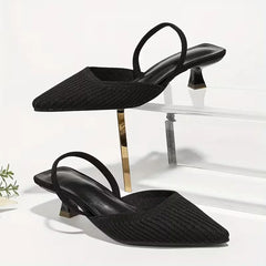 Hak met flare heel
