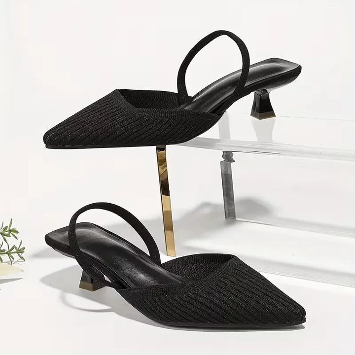 Hak met flare heel