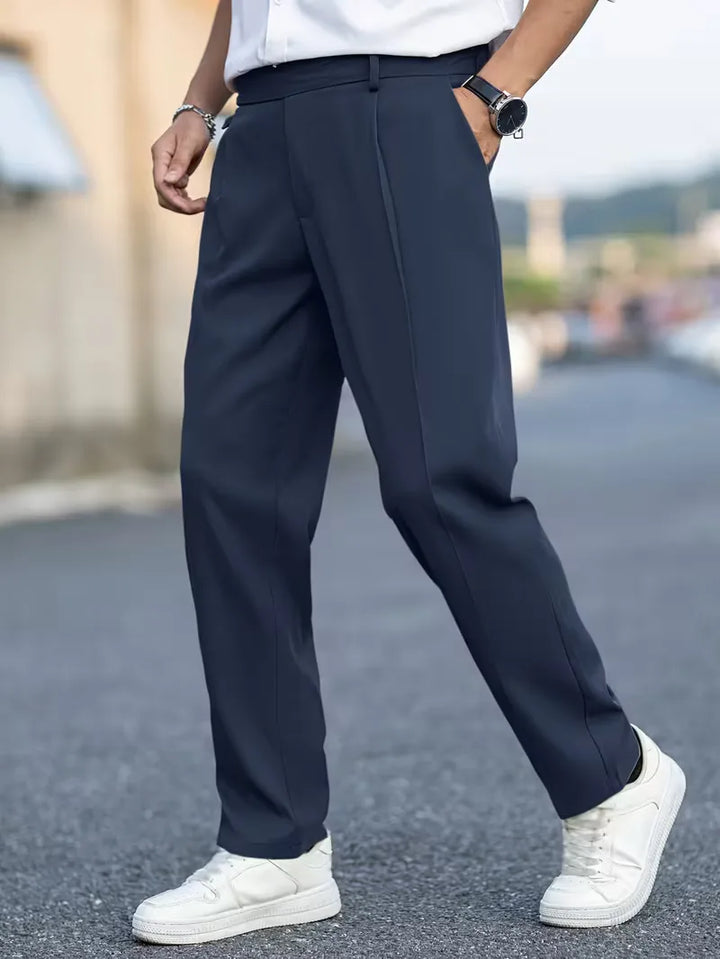 Pantalons met rechte pijpen