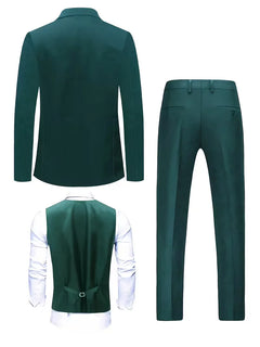 Drie-delig pak slim fit