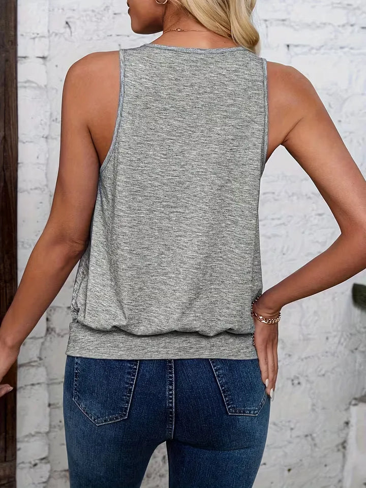 tanktop met V-hals