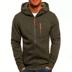 Deze heren hoodie is ideaal voor zowel een casual dagje uit als ontspannen thuis. Met hoogwaardige materialen en een warme, gezellige fleece voering houdt deze hoodie je comfortabel in stijl. De hoodie is voorzien van een warme capuchon met fleecevoering, een flatterende pasvorm voor een stijlvolle uitstraling en gemaakt van duurzame en trendy stof voor langdurig plezier. Maattabel (in cm) is beschikbaar voor verschillende maten.