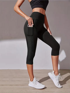 Capri legging met hoge taille